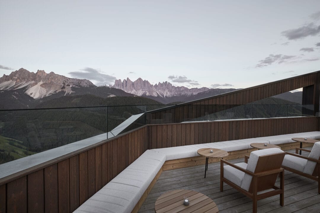 Hotel Forestis Rooftop with Mountain View
