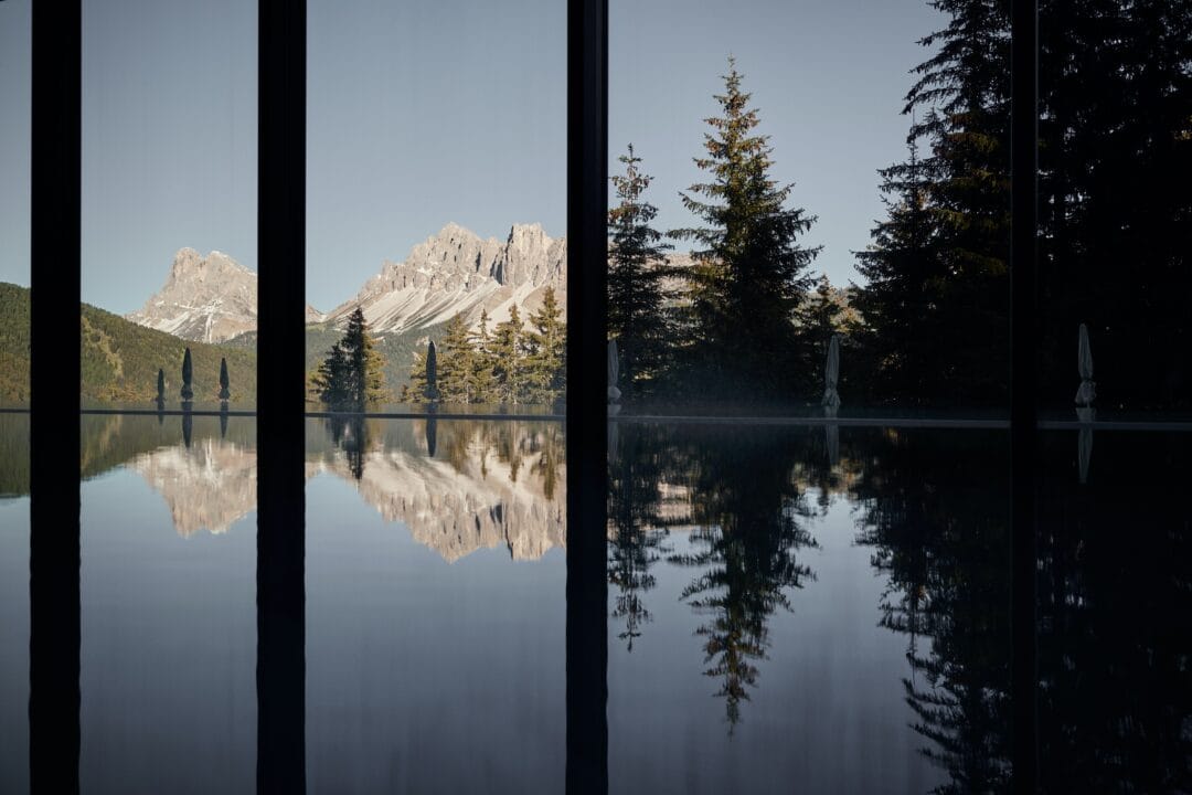 Hotel Forestis Spa Pool Indoor with Mountain View and Forest