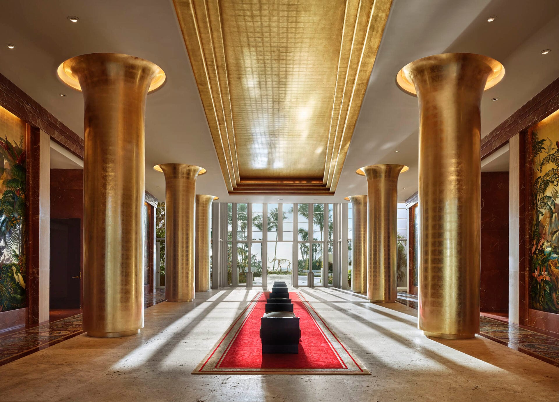 Miami Beach Hotel Lobby